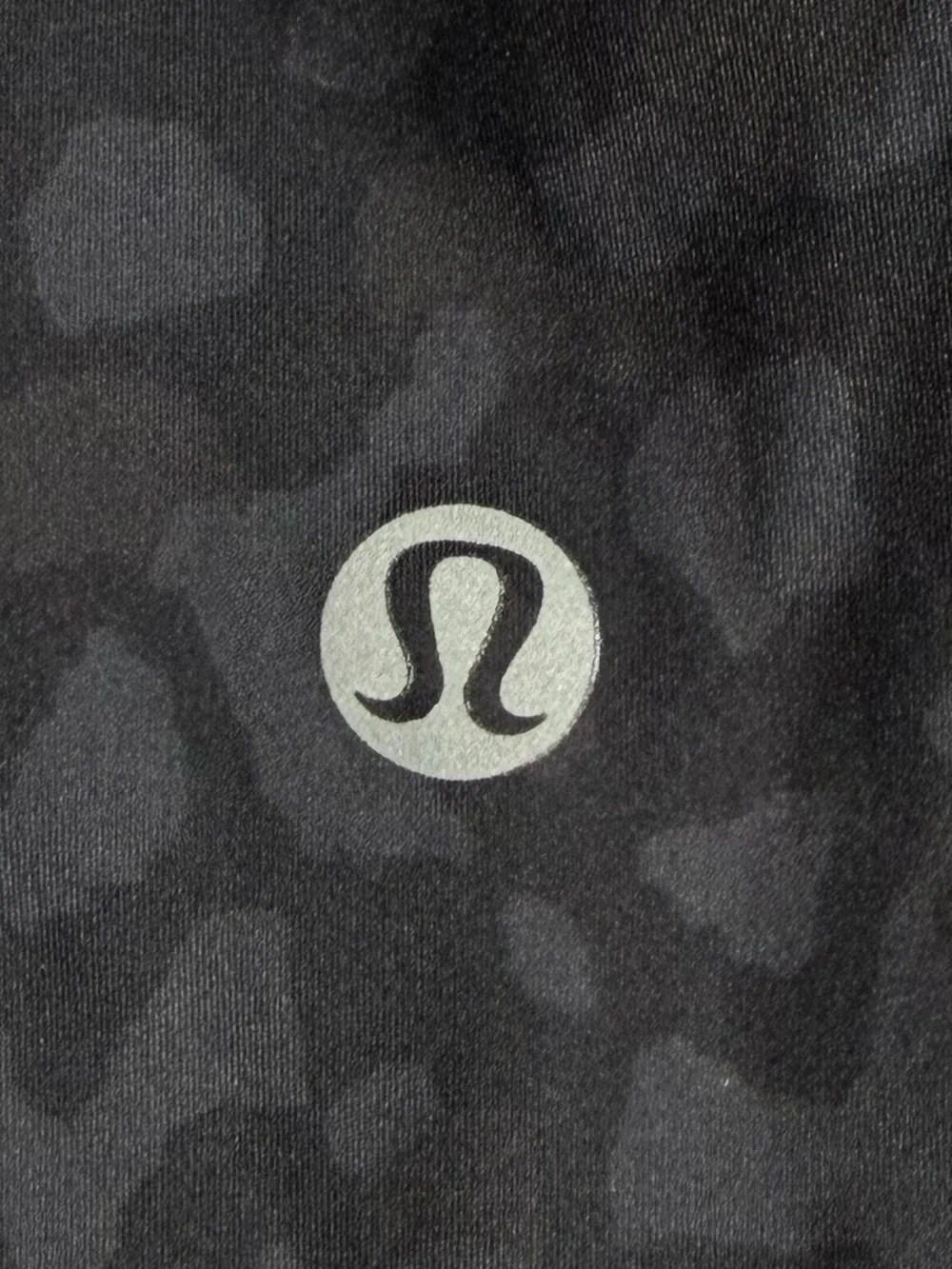 Lululemon Fast & Free 10” Shorts Size 2 Nulux Deep Coal Camo Pockets